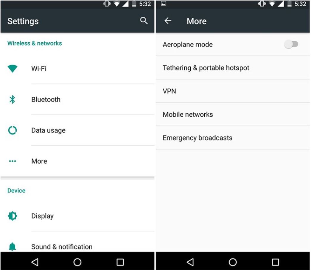 Reset Network Settings On Android 
